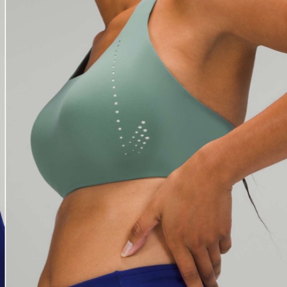 Lululemon AirSupport sports Bra Teal 36DDD, 36DD, 36F, 36E, 38DD, 38F - Picture 2 of 6